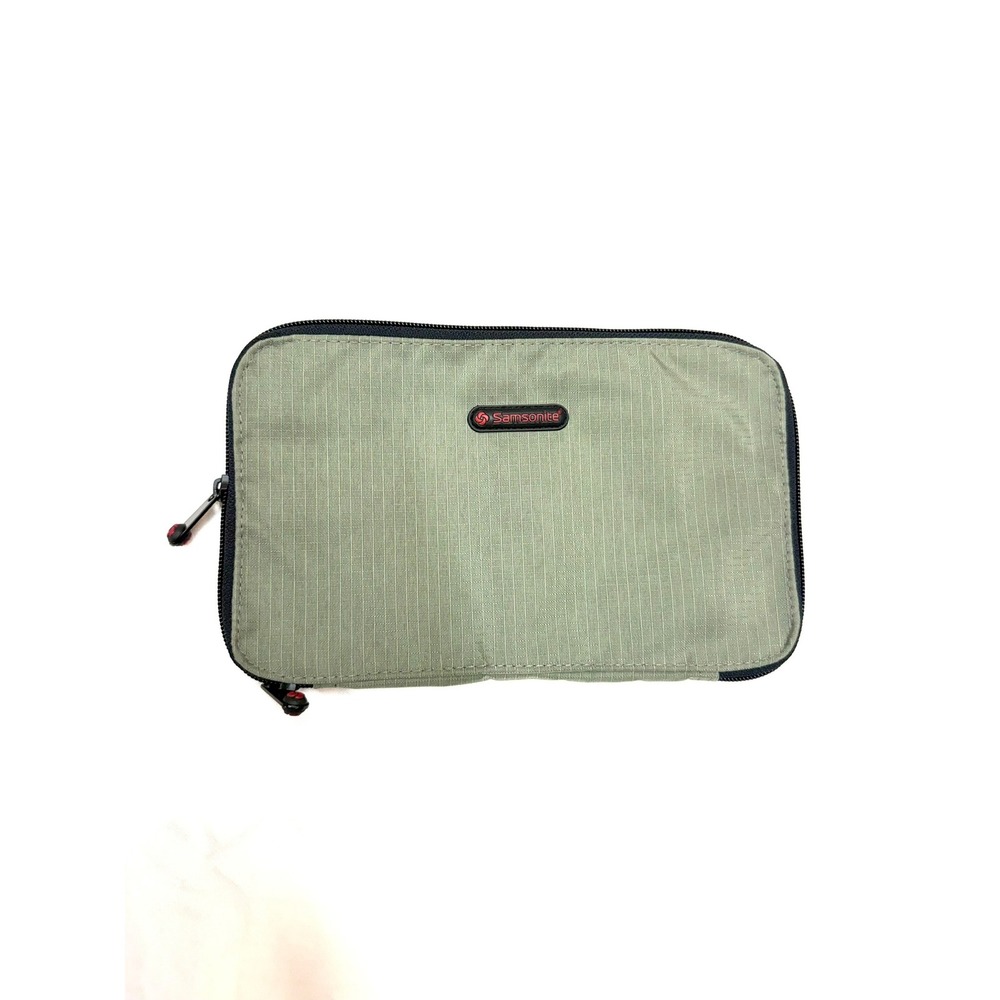 SAMSONITE 6x9.5" Rectangular Unisex Lightweight Zip Travel Document Belt Bag XX2